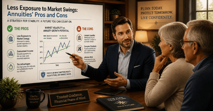 Less Exposure to Market Swings 