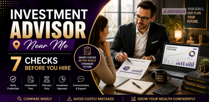 Investment Advisor Near Me: 7 Essential Checks to Find a Trusted Financial Expert, Compare Fees, Avoid Costly Mistakes, and Grow Your Wealth Confidently