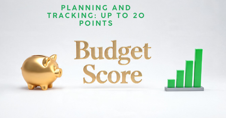 Planning and tracking: Up to 20 points