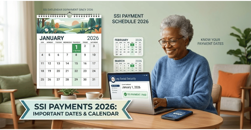 When are SSI payments made in 2026?